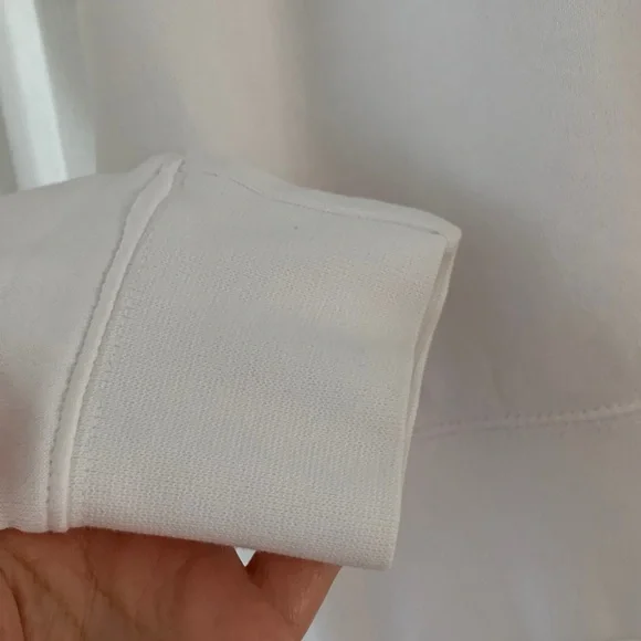 Nike White Hoodie with Black Swoosh men’s medium M Excellent - Picture 5 of 7